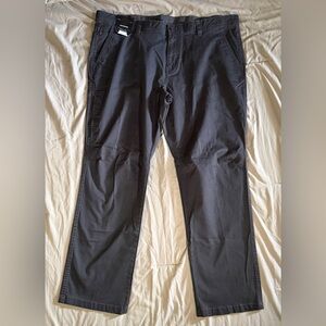 Weatherproof Men's Straight-Leg Pants in Dark Charcoal
